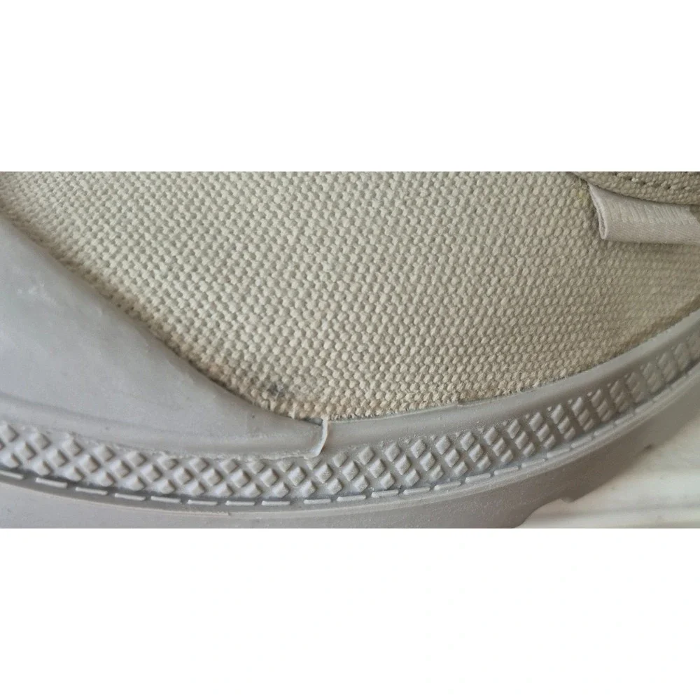 Palladium Boots‎ Mens 7 Medium Beige Vapor Metal Baggy Canvas Combat New in Box
